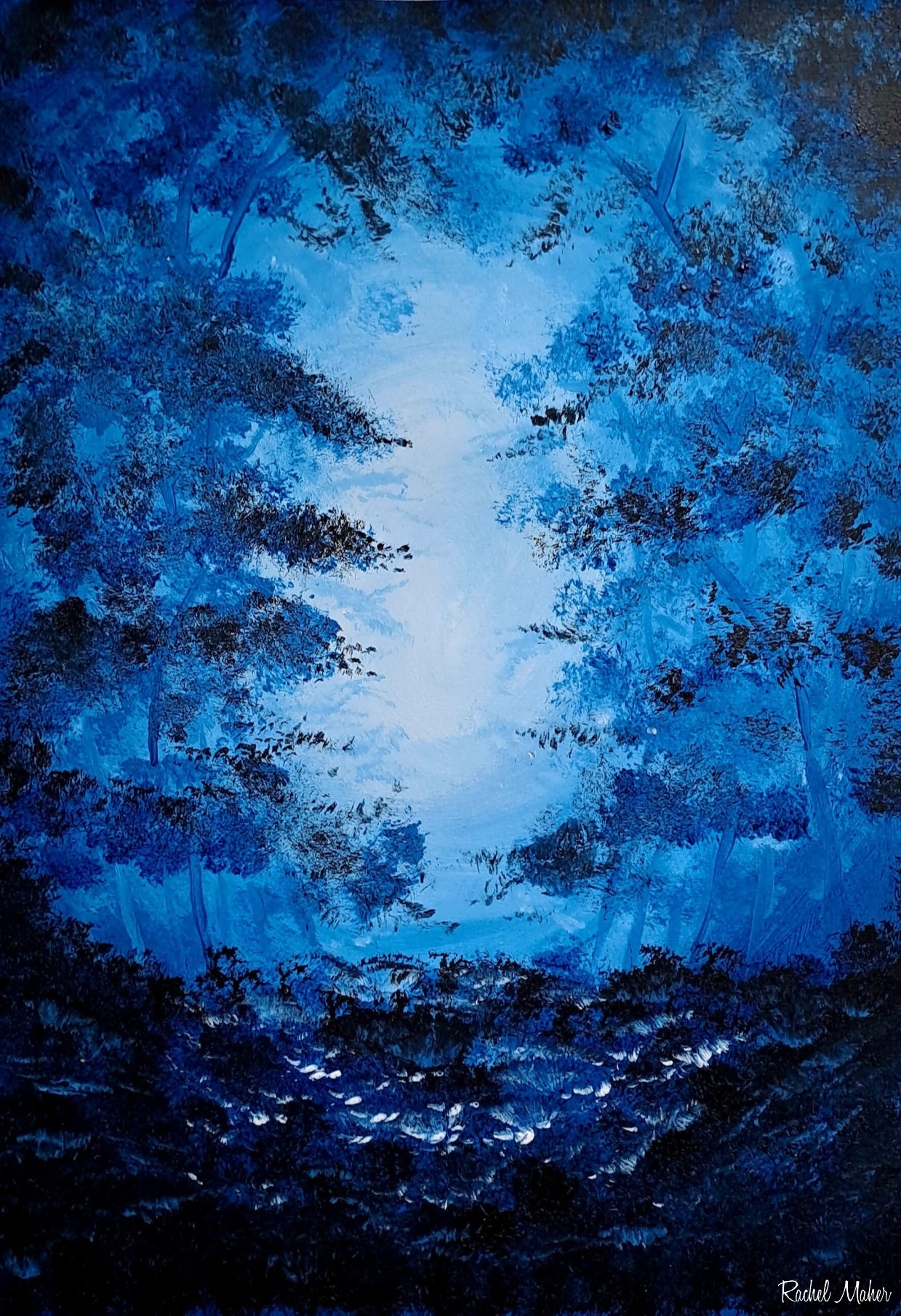 Blues Wander Greeting Card (Pack of 3 for €7)